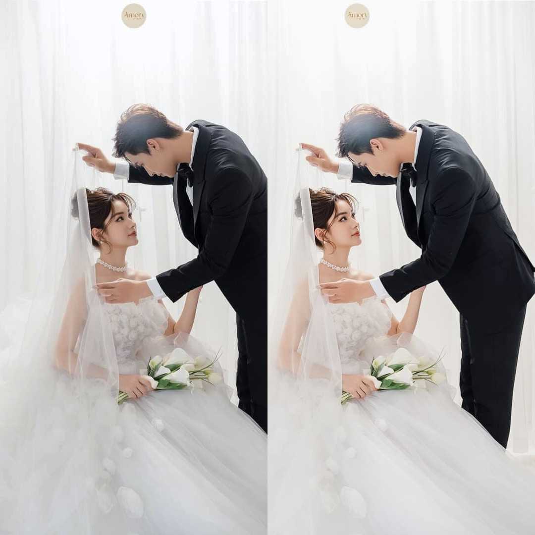 Airy Wedding Lightroom Presets | Soft, Bright & Romantic Filters