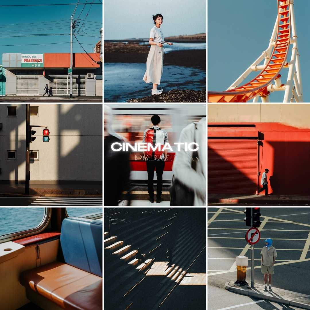 Cinematic Lightroom Presets Professional Film Look Editing