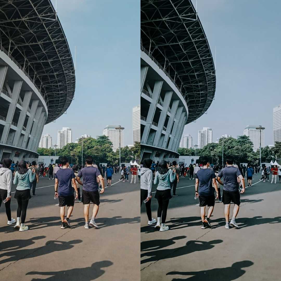 Before After Edit Running Lightroom Presets – Sporty, Action & Outdoor Photo Edits