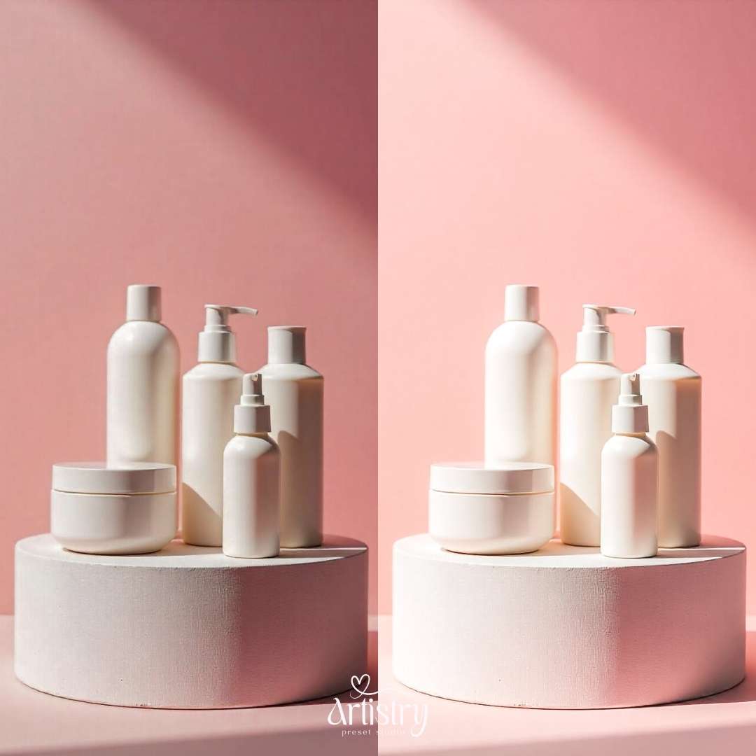 Minimal Product Lightroom Presets | Clean & Aesthetic Filters