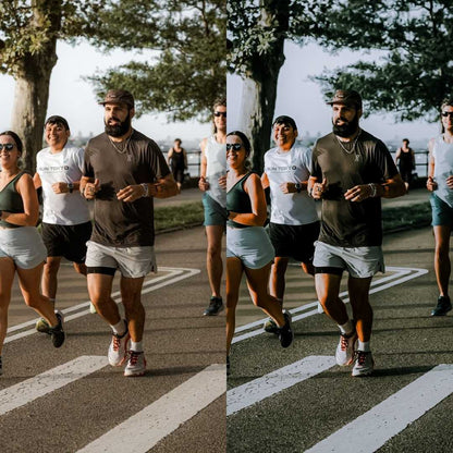 Before After Edit Running Lightroom Presets – Sporty, Action & Outdoor Photo Edits