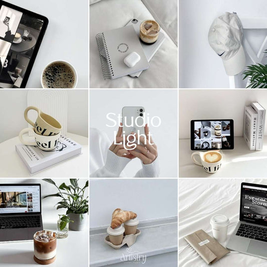 Studio Light Lightroom Presets – Professional Clean Edits