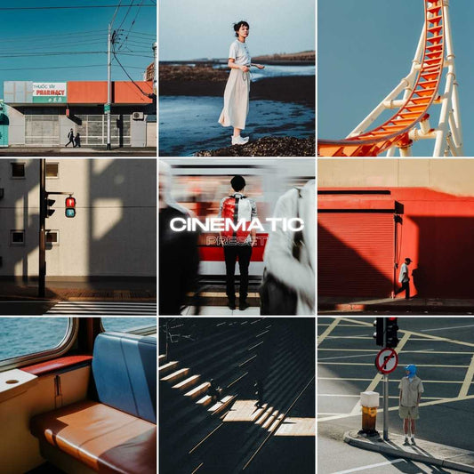 Cinematic Lightroom Presets Professional Film Look Editing