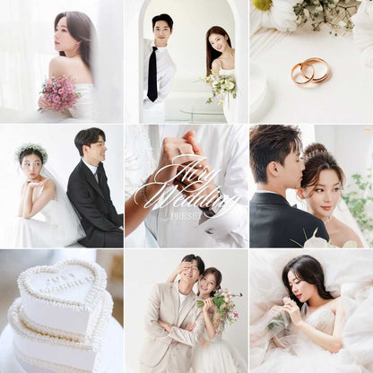 Airy Wedding Lightroom Presets | Soft, Bright & Romantic Filters