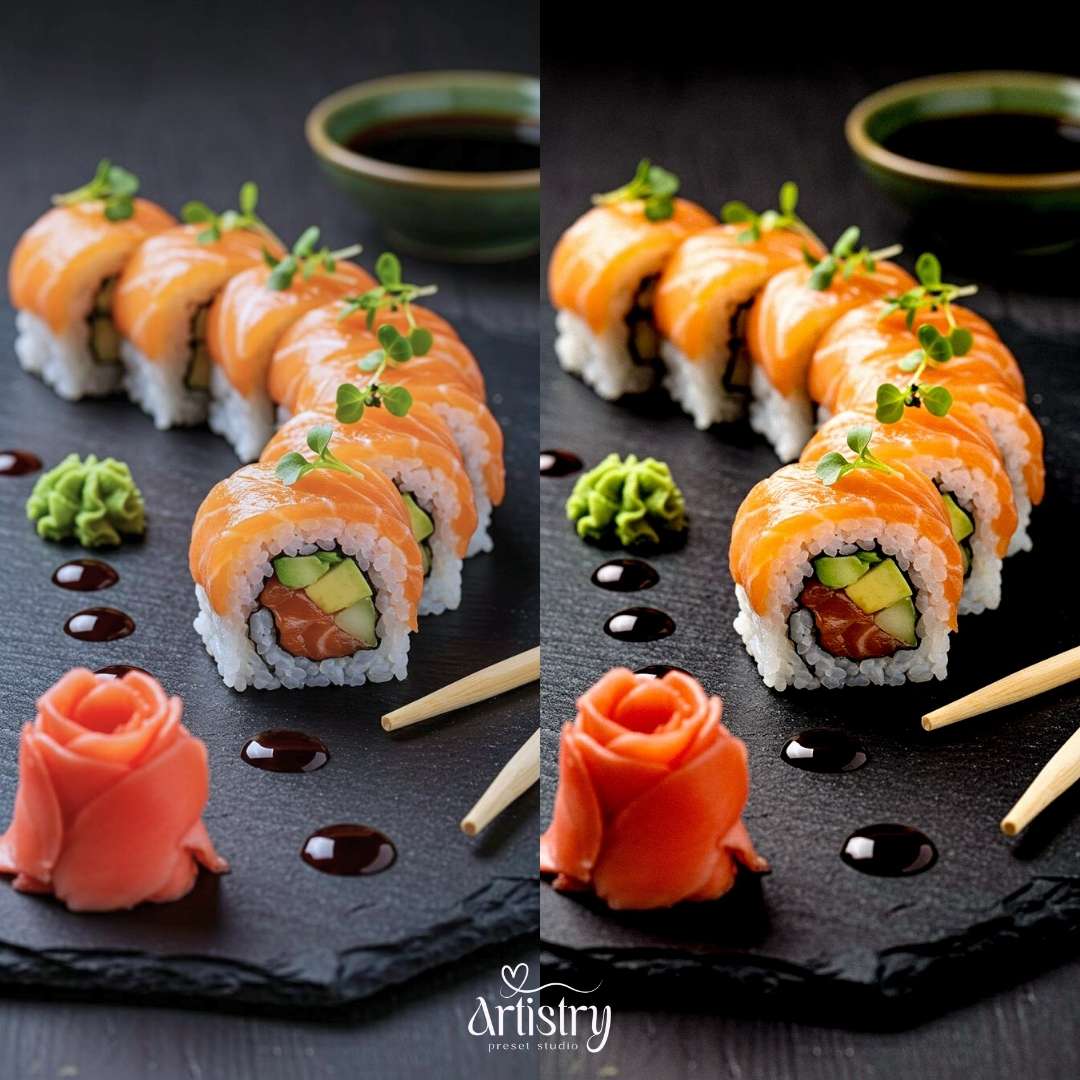 Smoky Grill Lightroom Preset | Moody Food & F&B Photography
