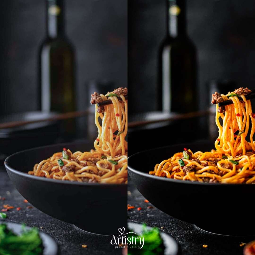 Smoky Grill Lightroom Preset | Moody Food & F&B Photography
