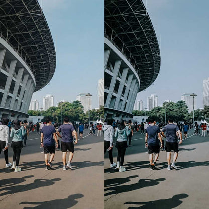 Before After Edit Running Lightroom Presets – Sporty, Action & Outdoor Photo Edits