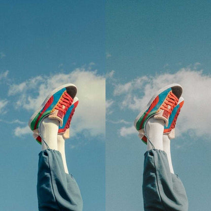 Before After 10 Retro Lightroom Presets Vintage Film Aesthetic Filters for Photos