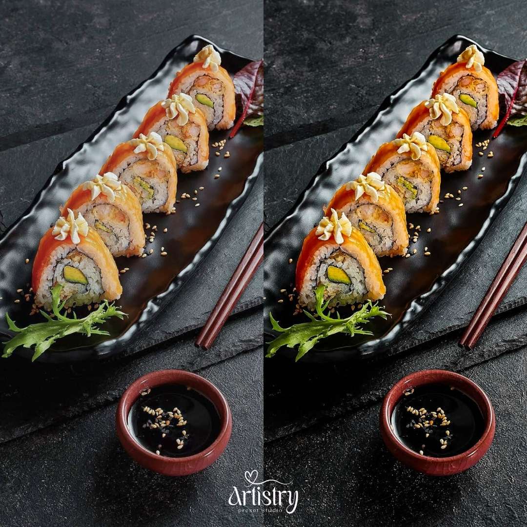 Smoky Grill Lightroom Preset | Moody Food & F&B Photography