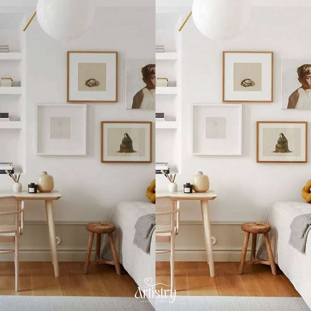 Modern Minimalist Lightroom Presets | Clean Aesthetic Filters