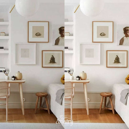 Modern Minimalist Lightroom Presets | Clean Aesthetic Filters
