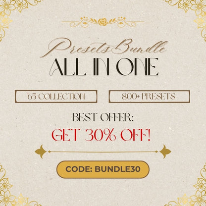 ALL - IN - ONE PRESETS BUNDLE 65 COLLECTIONS [800+ PRESETS] - ArtistryTone