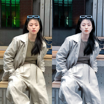 Stone Glow Lightroom Preset | Aesthetic Soft & Natural Filter